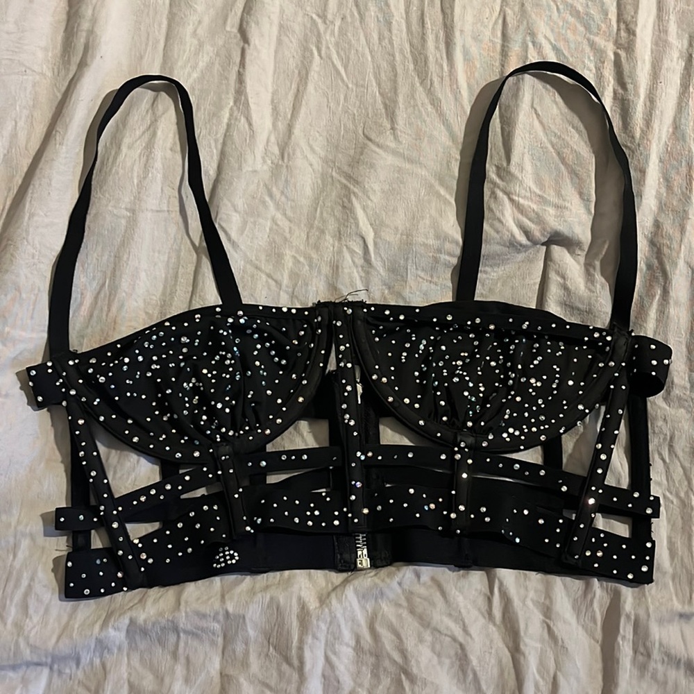 Rhinestone Bralette